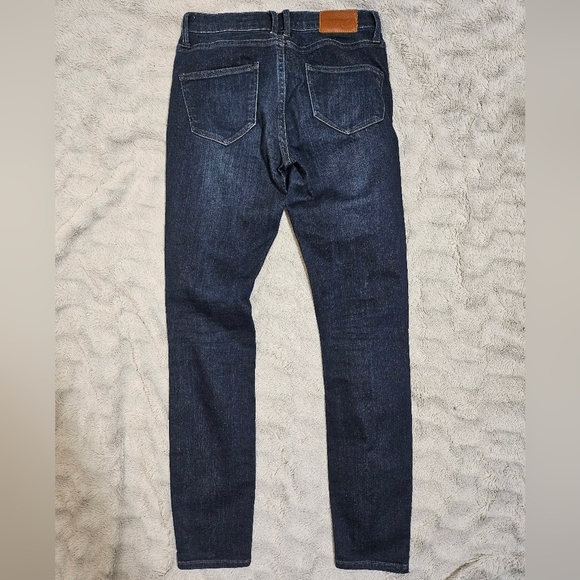 Madewell Dark Wash Skinny Jeans 24 - Picture 3 of 8